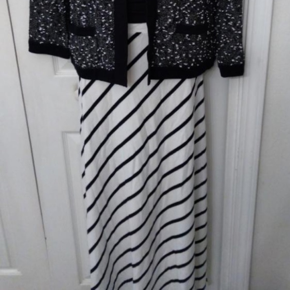 Striped Maxi Skirt